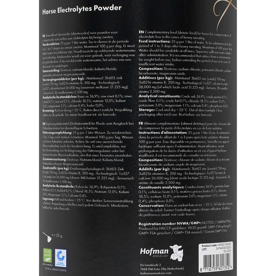 Excellent Electrolytes Powder with B2 Bucket