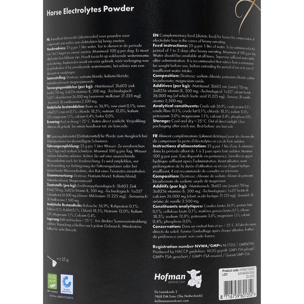 Excellent Electrolytes Powder with B2 Bucket