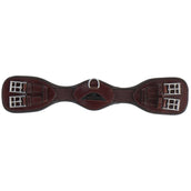 Equiline Dressage Girth Anatomic with Elastic Brown