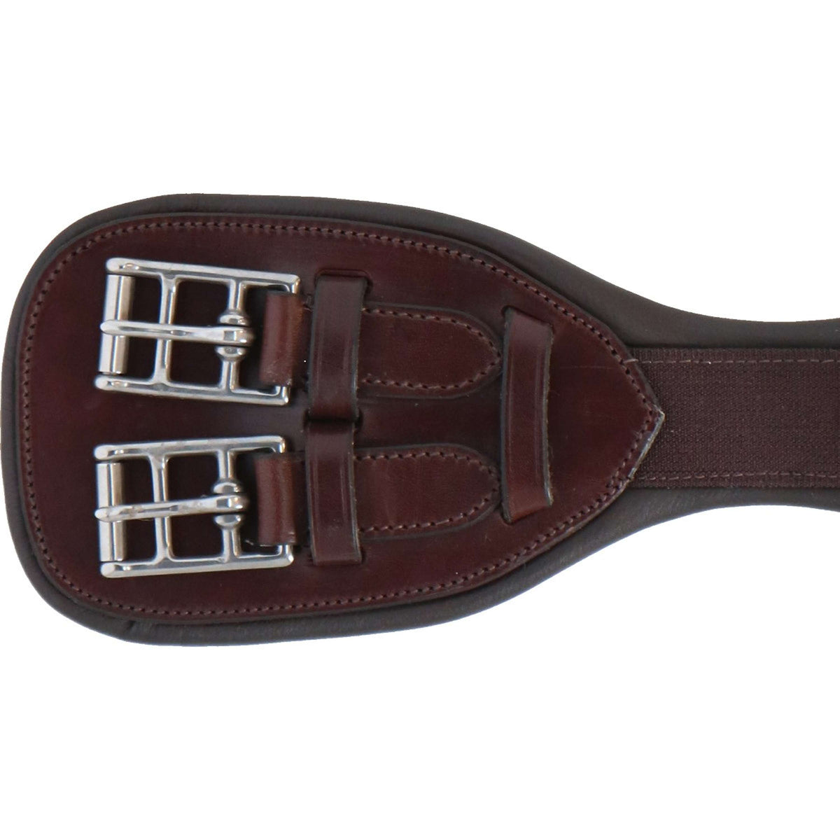 Equiline Dressage Girth Anatomic with Elastic Brown