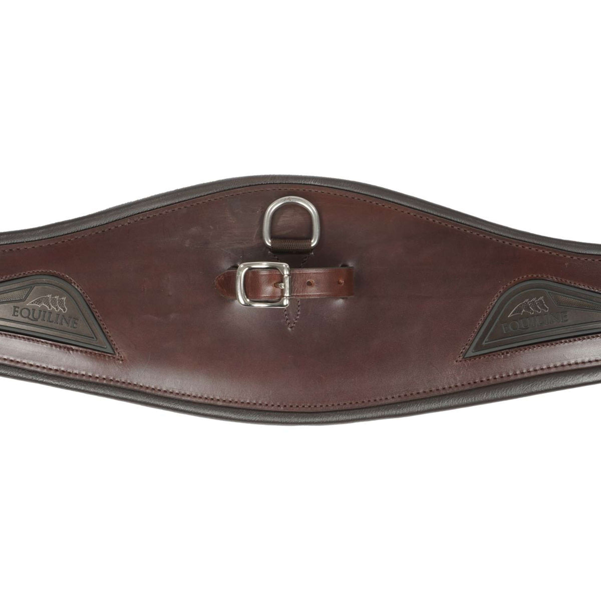 Equiline Girth Anatomical Leather Brown