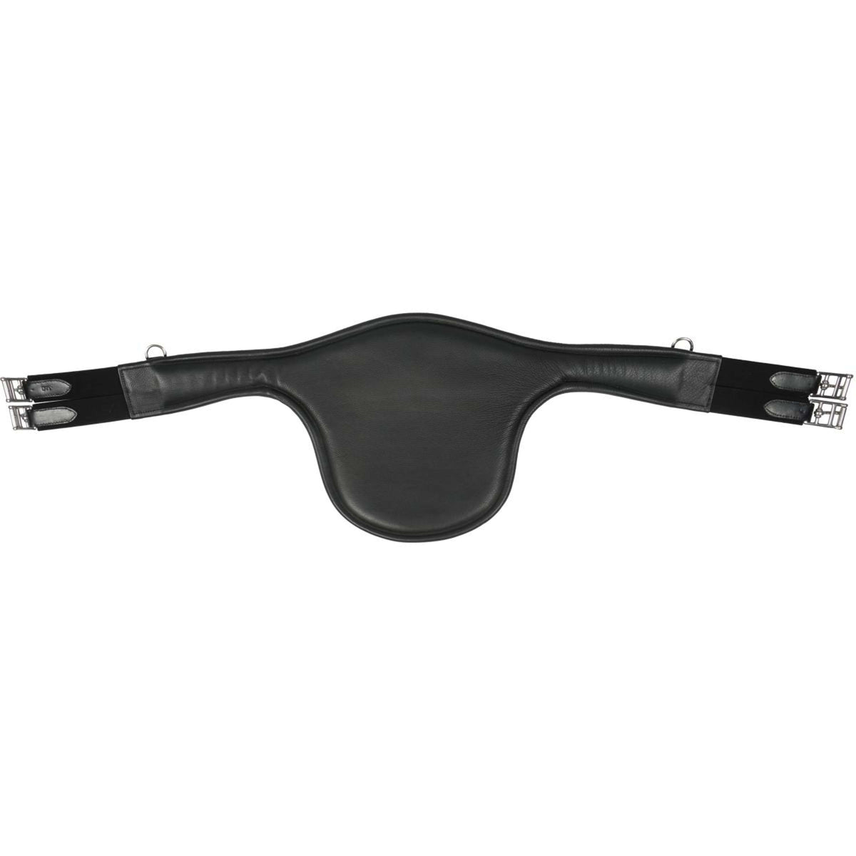 Equiline Jumping Girdle Leather with Stud Guard Black