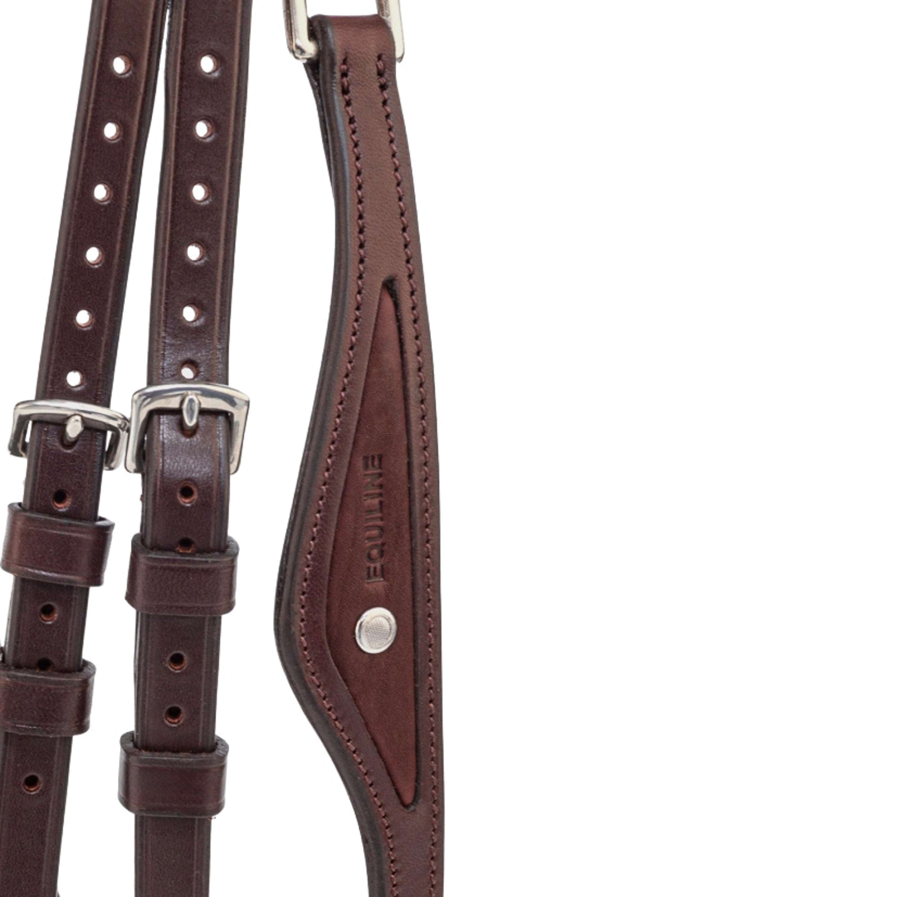 Equiline Bridle JP Anatomical Light Brown