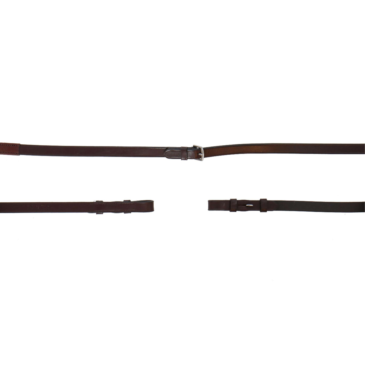 Equiline Reins Internal Rubber Brown