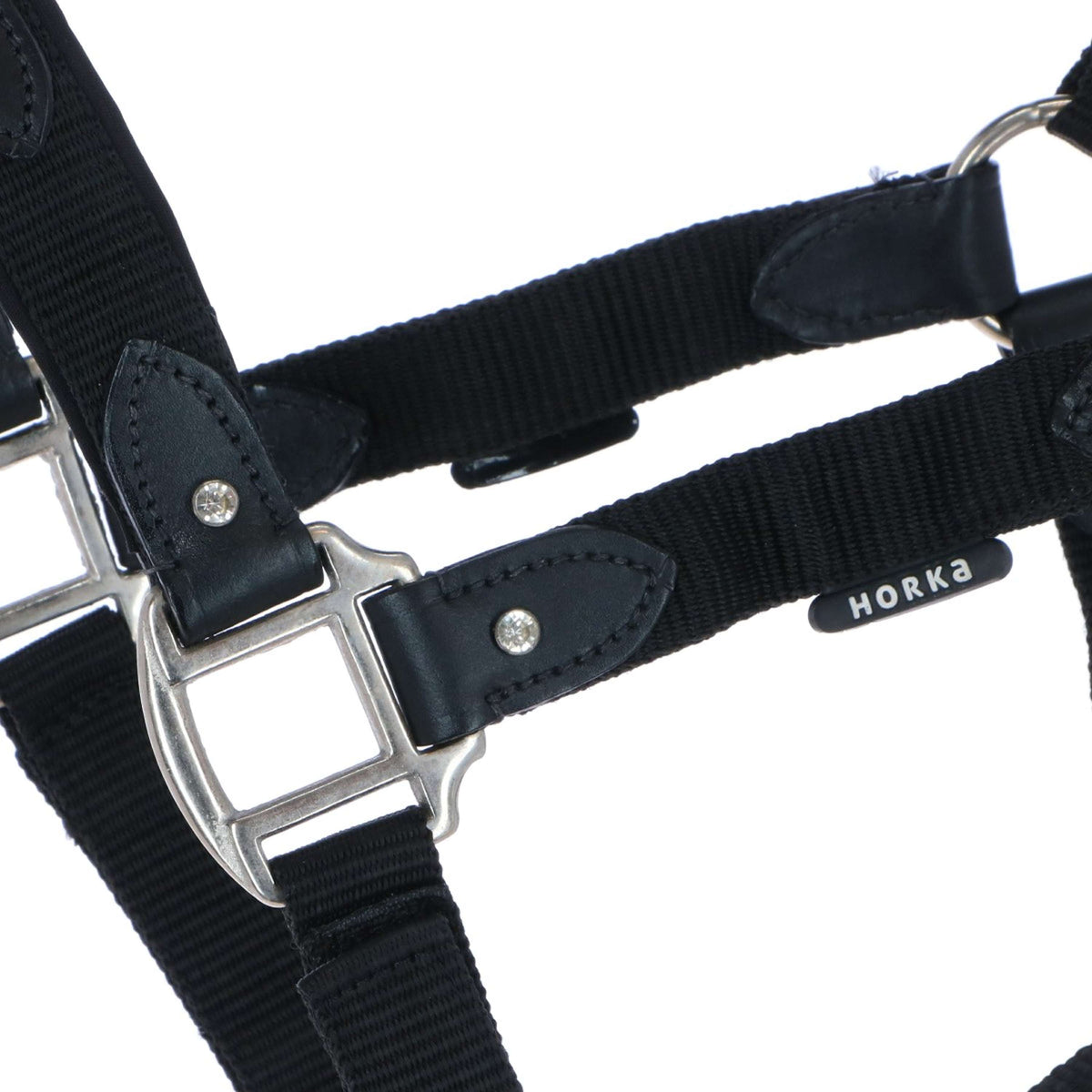 Horka Head Collar Set Ride More Equestrian Black