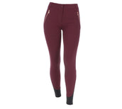 EQUITHÈME Breeches Kenya Silicon Knee Pads Plum