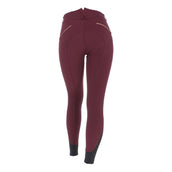 EQUITHÈME Breeches Kenya Silicon Knee Pads Plum