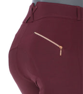 EQUITHÈME Breeches Kenya Silicon Knee Pads Plum