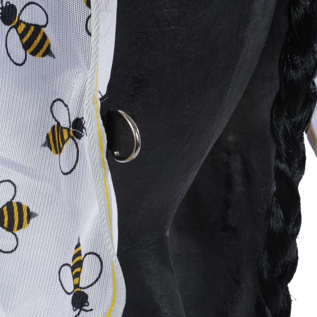 HKM Fly Rug Bee White/Yellow