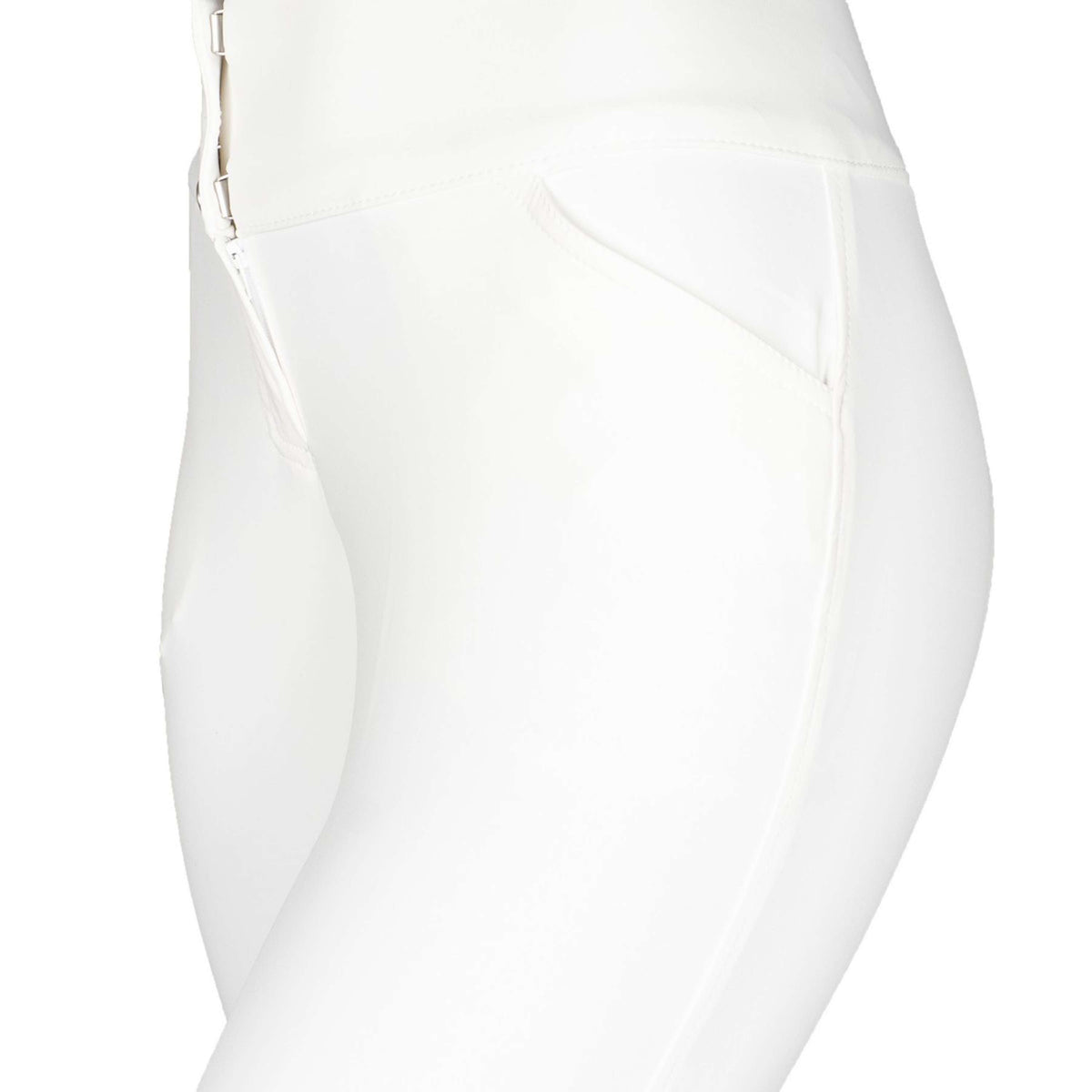 HKM Breeches Lara Silicon Seat White