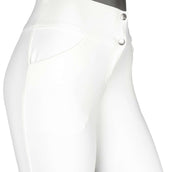 HKM Breeches Lara Silicon Seat White