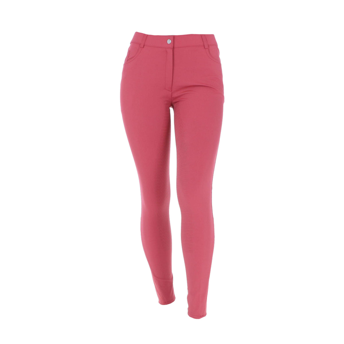 HKM Breeches Sunshine Silicon Seat Red