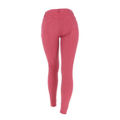 HKM Breeches Sunshine Silicon Seat Red