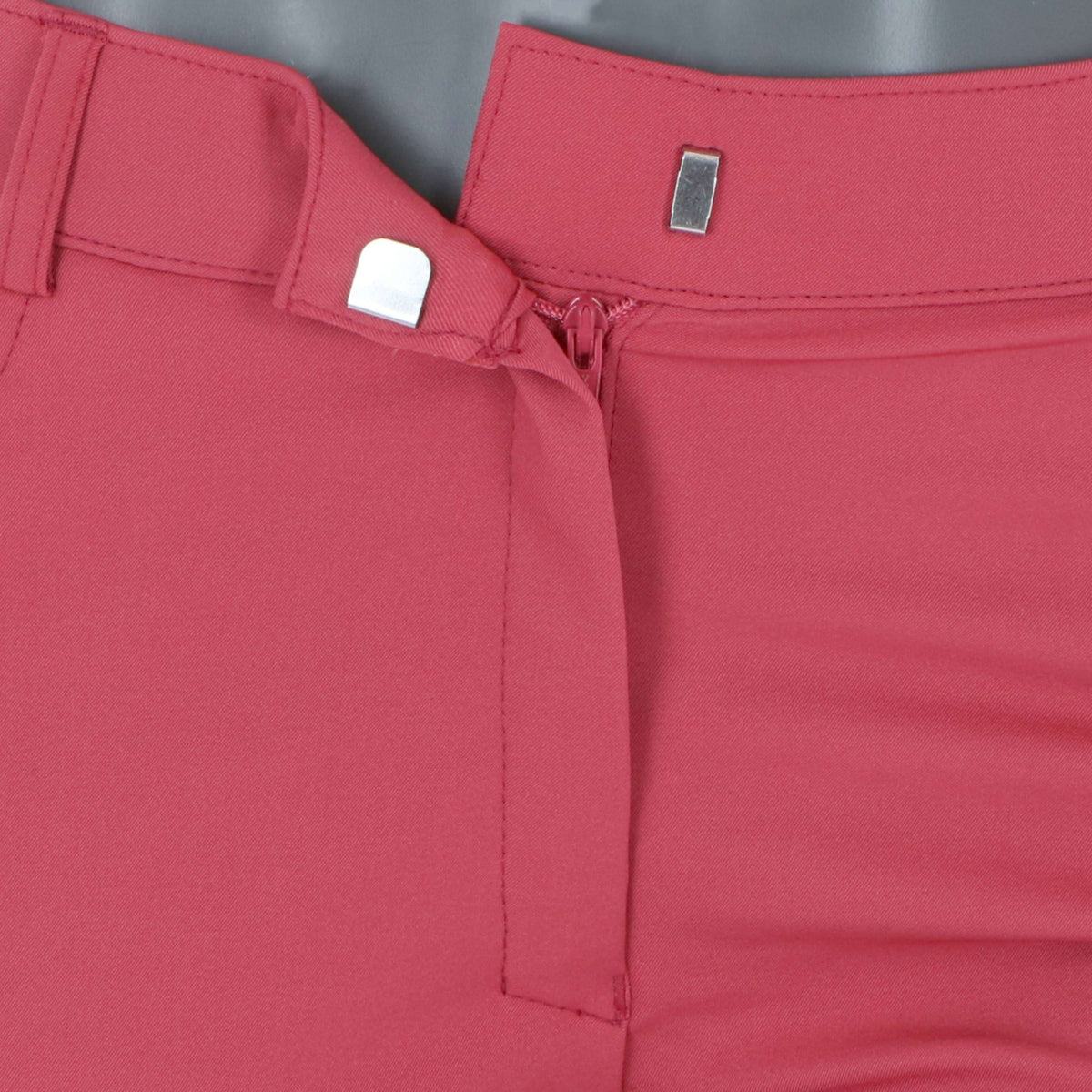 HKM Breeches Sunshine Silicon Seat Red