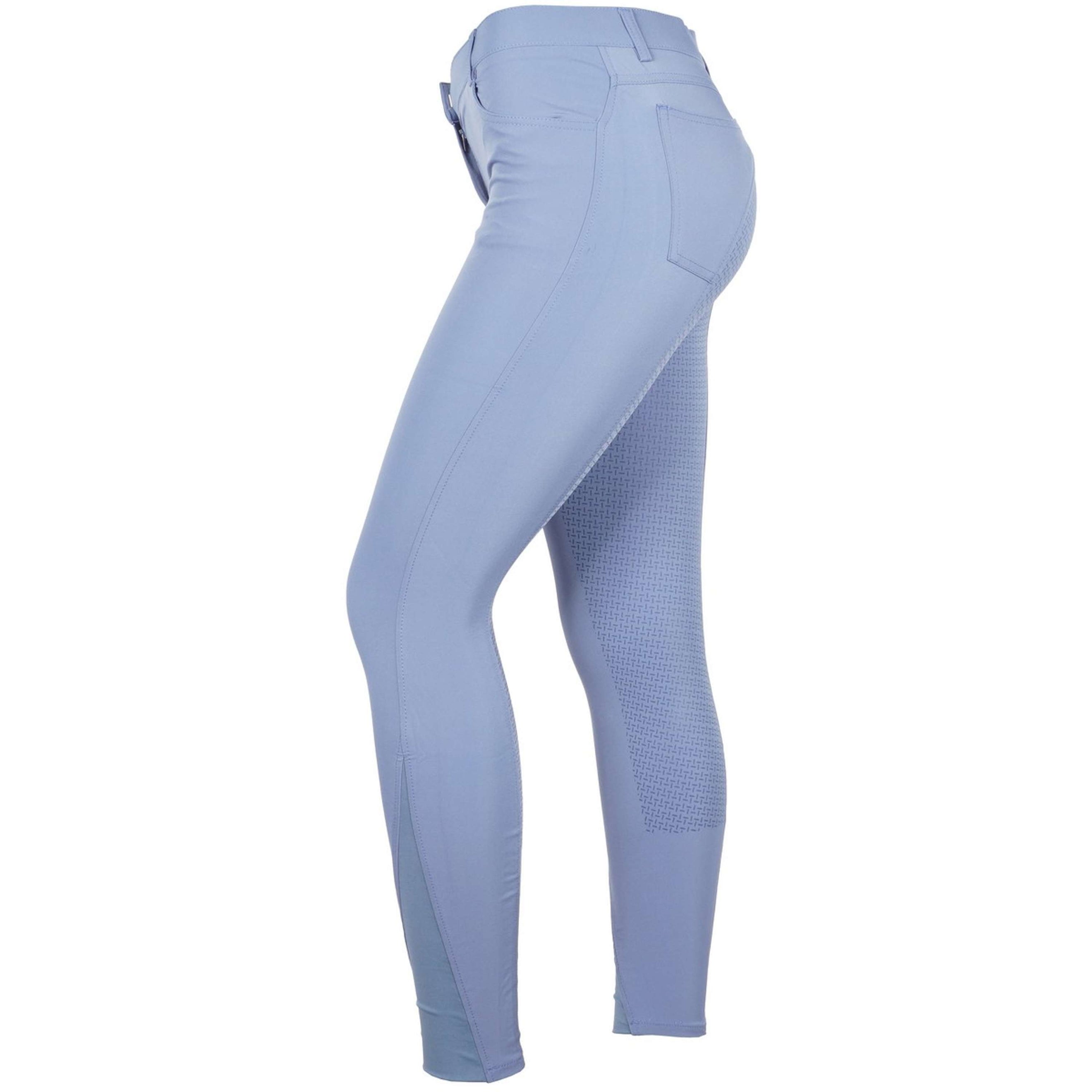 HKM Breeches Sunshine Silicon Seat Jeans Blue