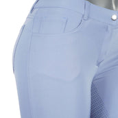 HKM Breeches Sunshine Silicon Seat Jeans Blue