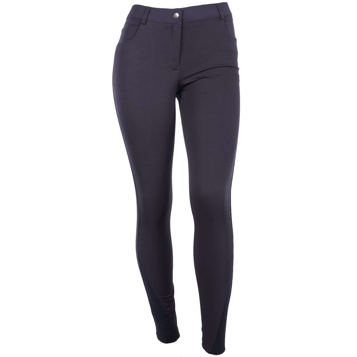 HKM Breeches Sunshine Silicon Seat Darkblue