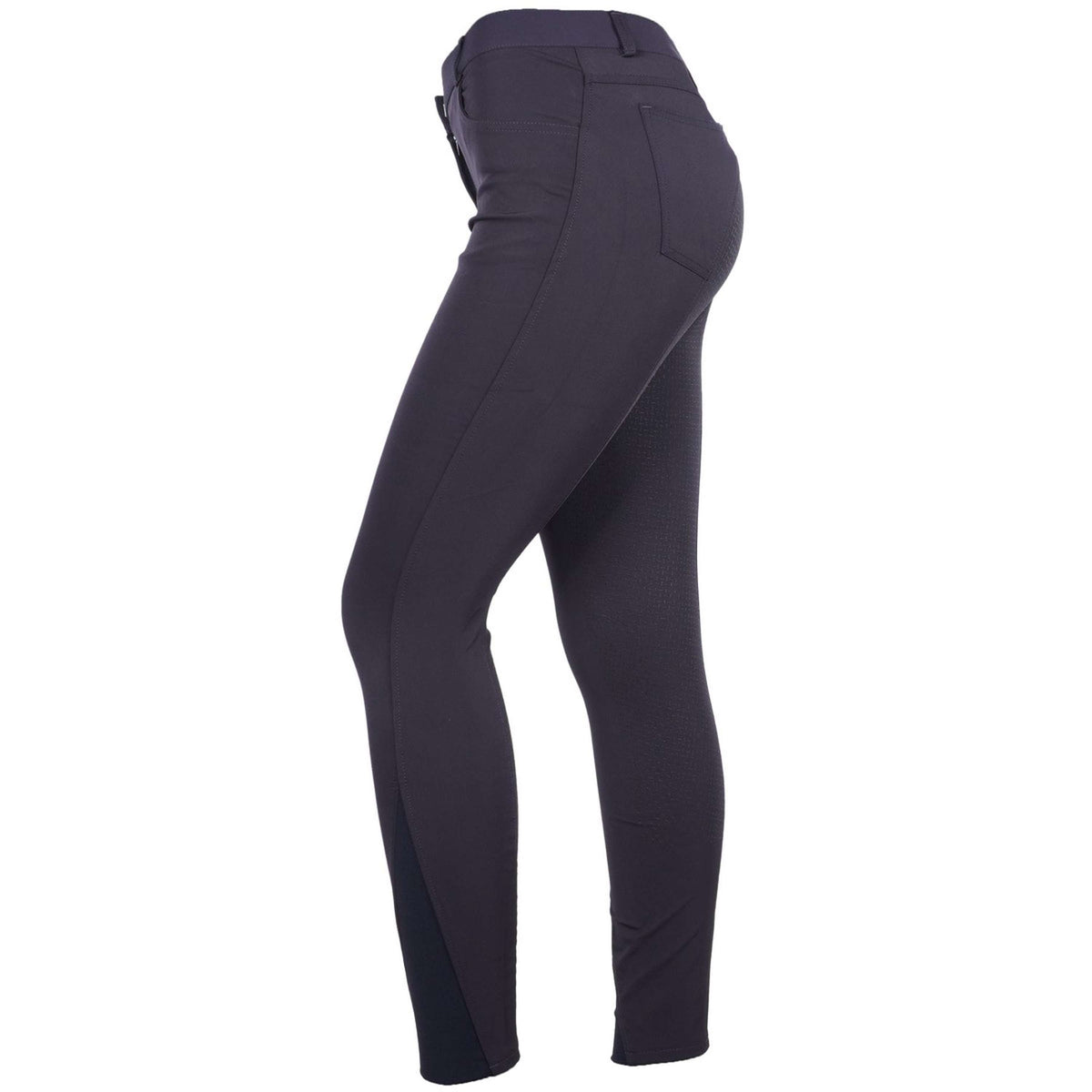 HKM Breeches Sunshine Silicon Seat Darkblue