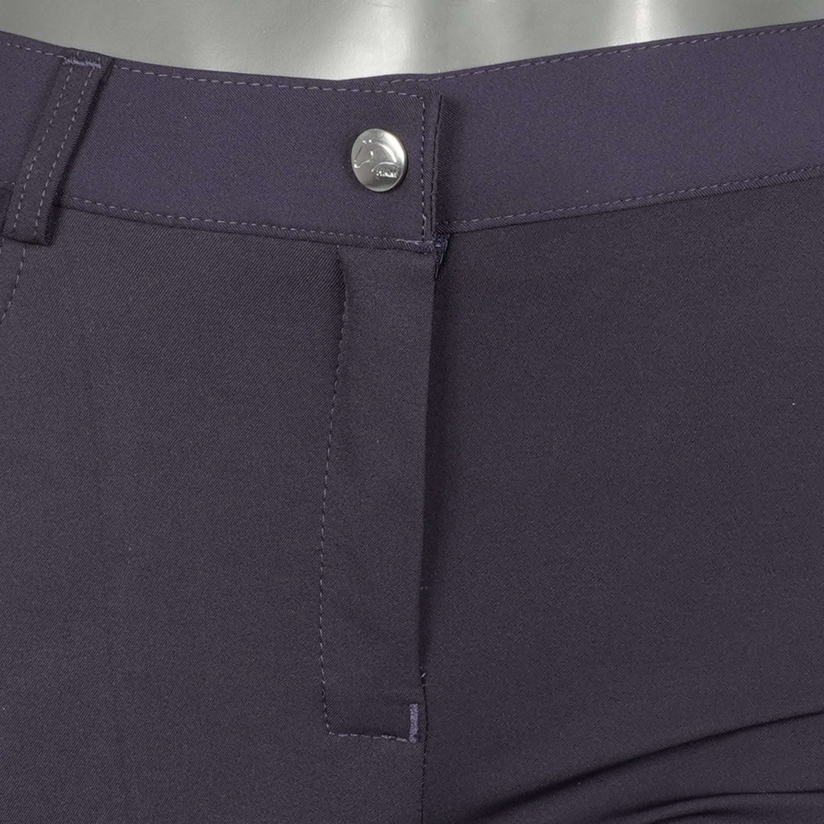 HKM Breeches Sunshine Silicon Seat Darkblue