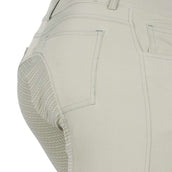 HKM Breeches Sunshine Silicon Seat Graygreen