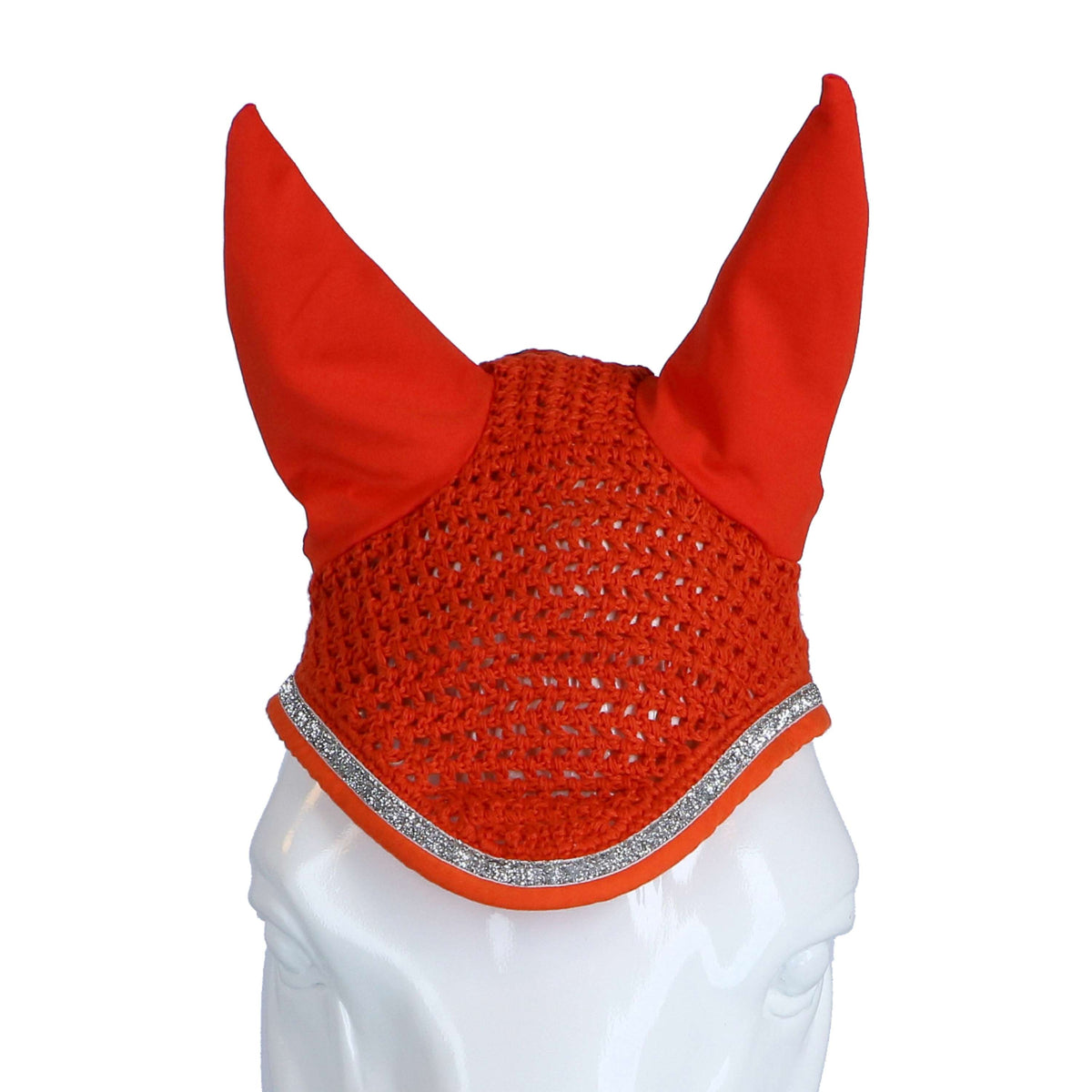 HKM Ear Net Romy Coral orange