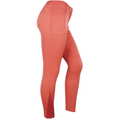 HKM Breeches Sunshine Silicon Knee Pads Red