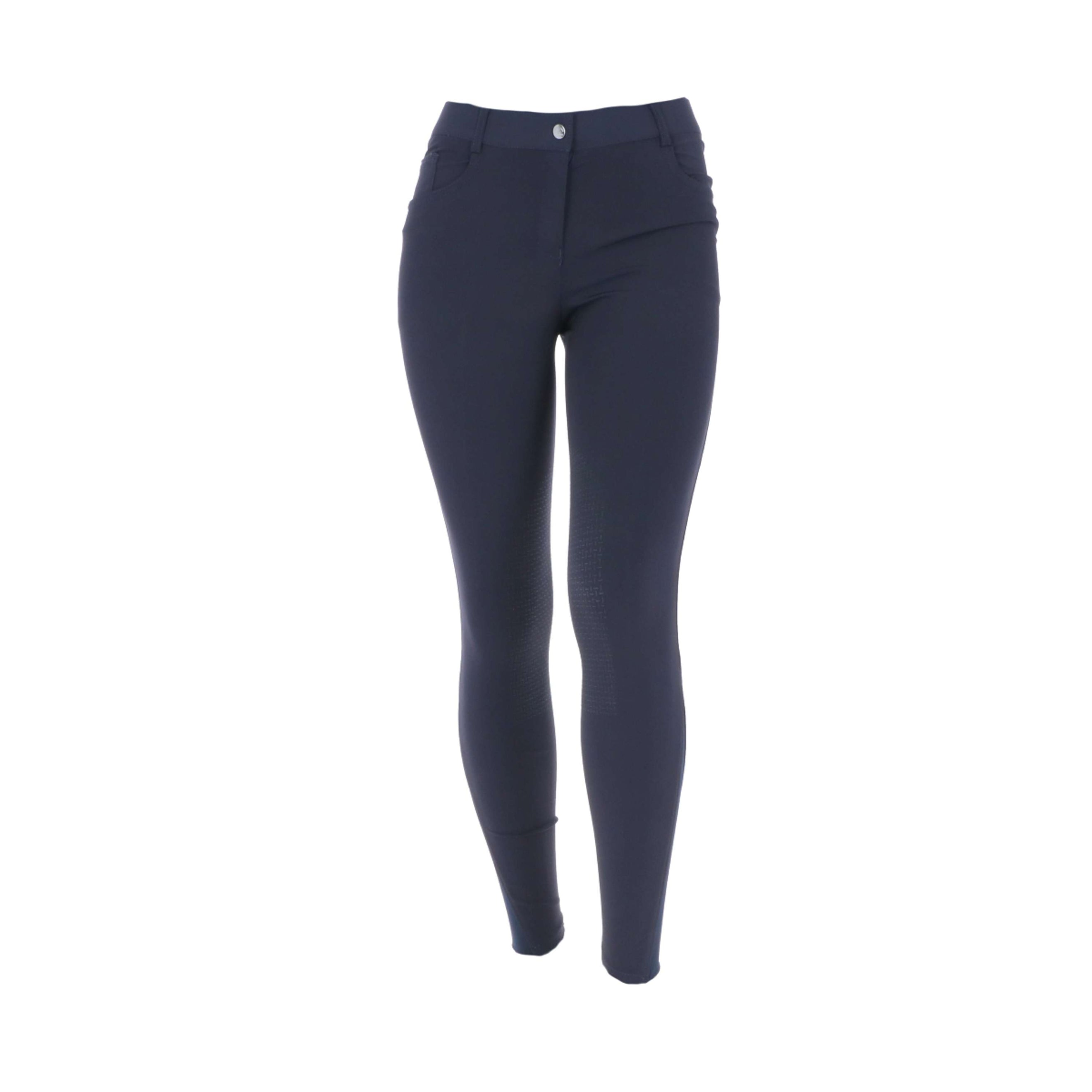 HKM Breeches Sunshine Silicon Knee Pads Darkblue