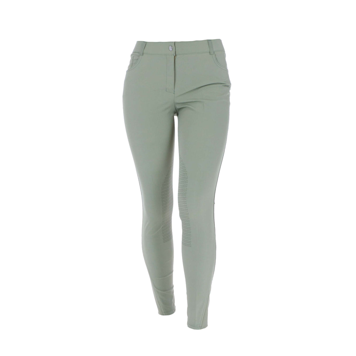 HKM Breeches Sunshine Silicon Knee Pads Graygreen