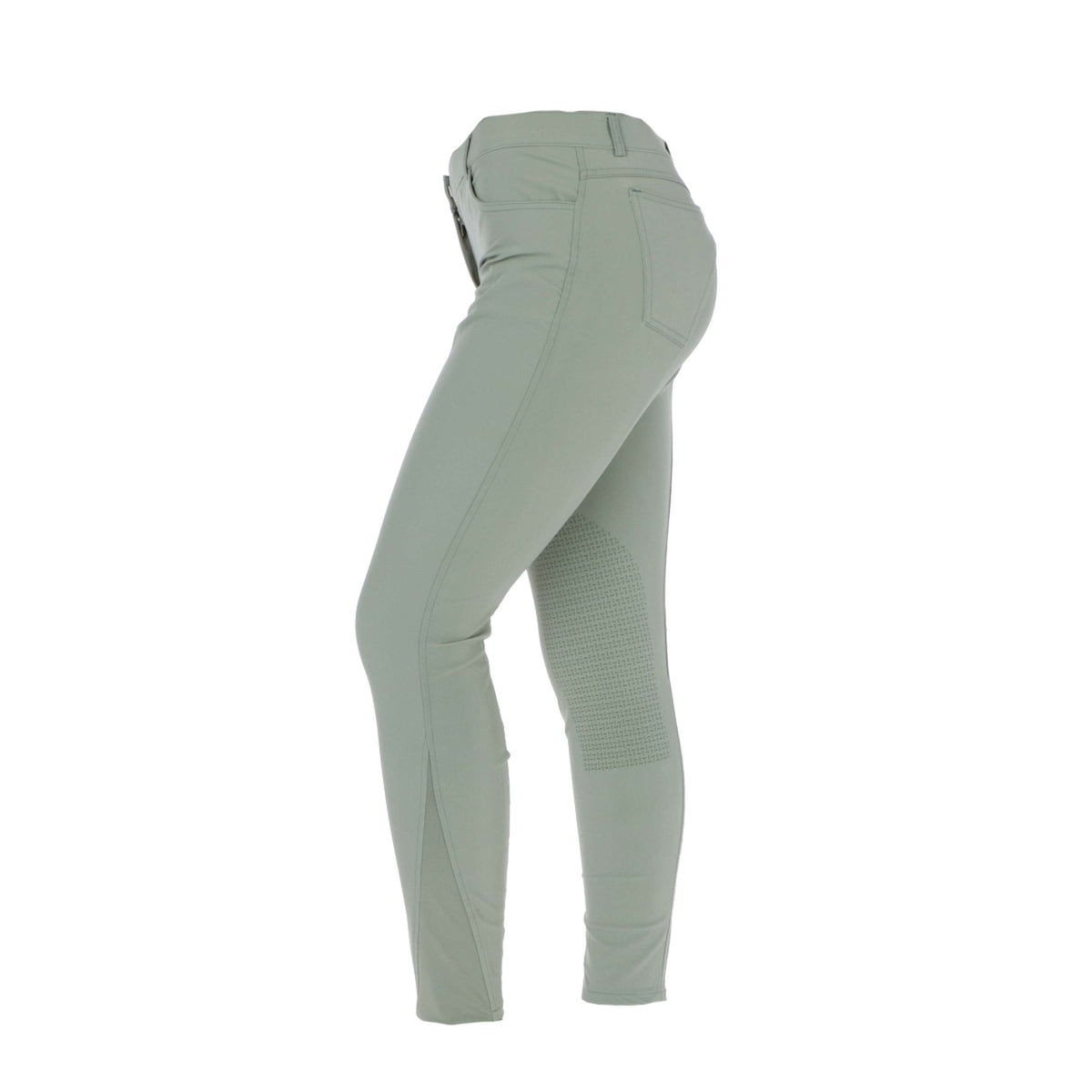 HKM Breeches Sunshine Silicon Knee Pads Graygreen