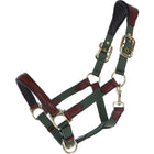 HKM Halter Luna Leather/Nylon Green/Brown