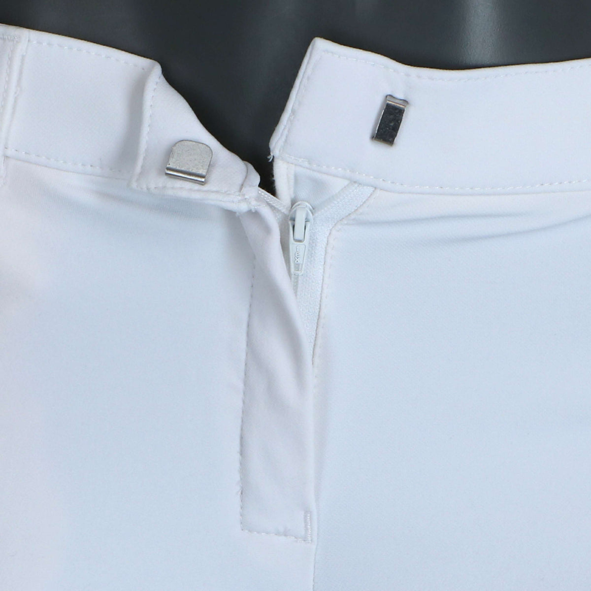 HKM Breeches Sunshine Competition Silicon Seat White