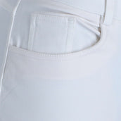 HKM Breeches Sunshine Competition Silicon Seat Kids White