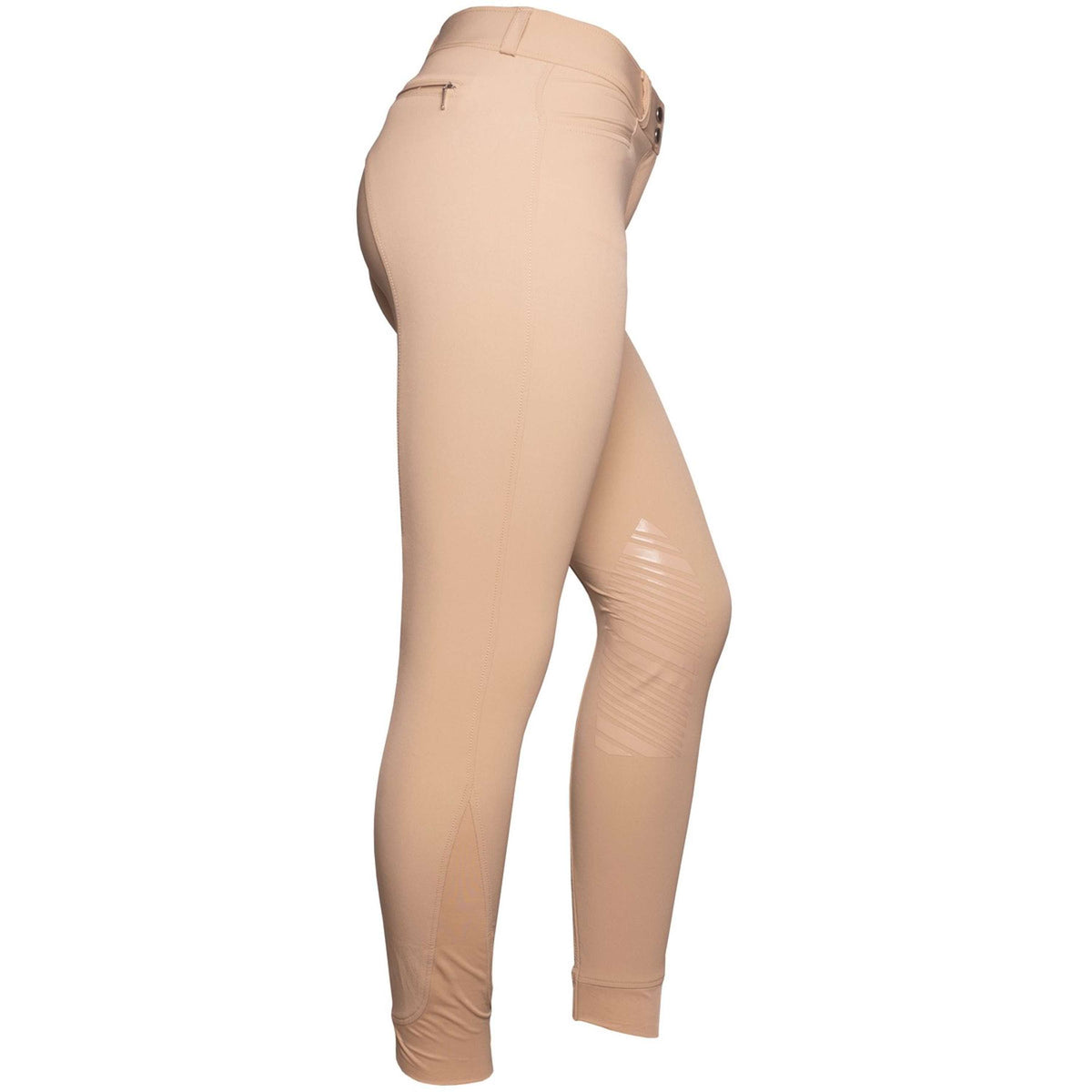 HKM Breeches Hunter Silicon Knee Pads Dark Nature