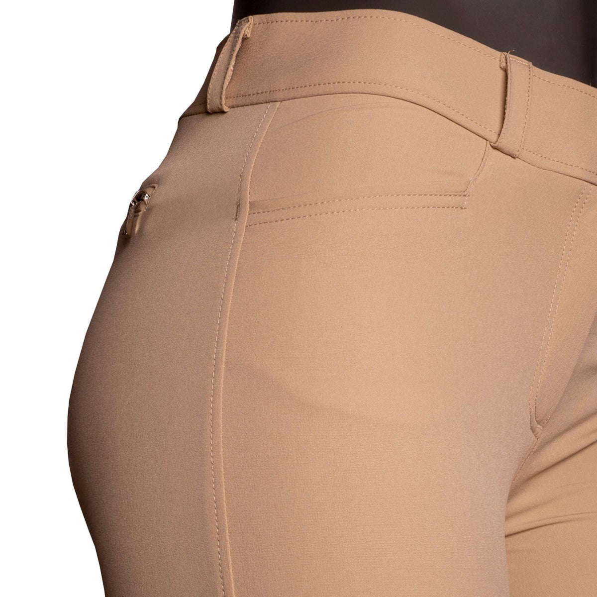 HKM Breeches Hunter Silicon Knee Pads Dark Nature