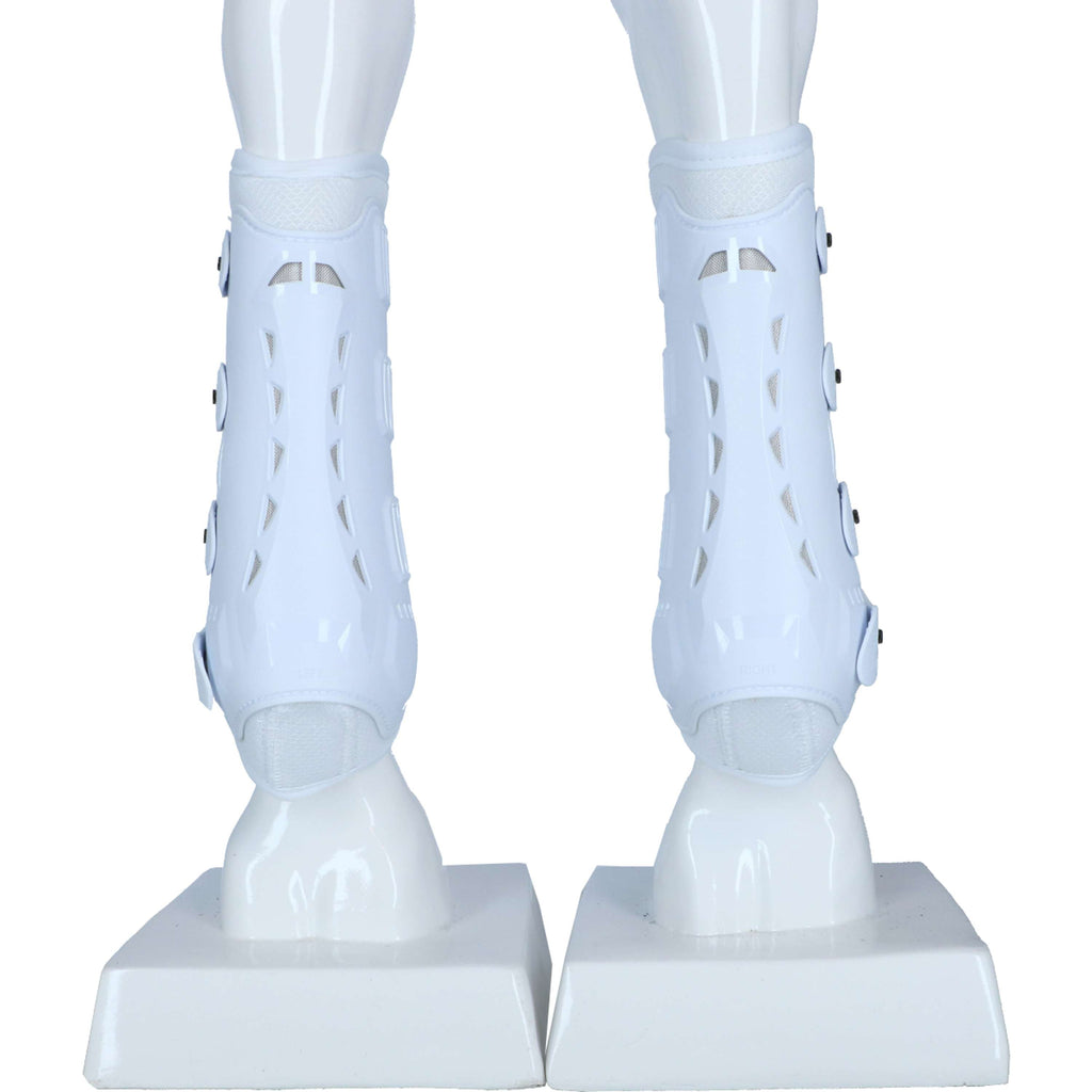 LeMieux Leg Protection Snug Boots Ultramesh Hind White