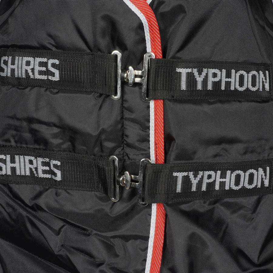 Tempest Original by Shires Winter Rug Turnout Typhoon Combo 200g Black