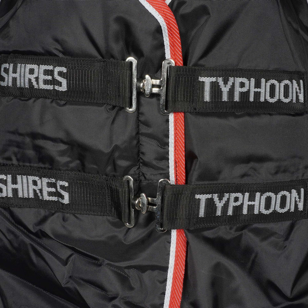 Tempest Original by Shires Winter Rug Turnout Typhoon Combo 200g Black