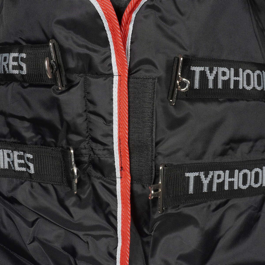 Tempest Original by Shires Winter Rug Turnout Typhoon Combo 200g Black