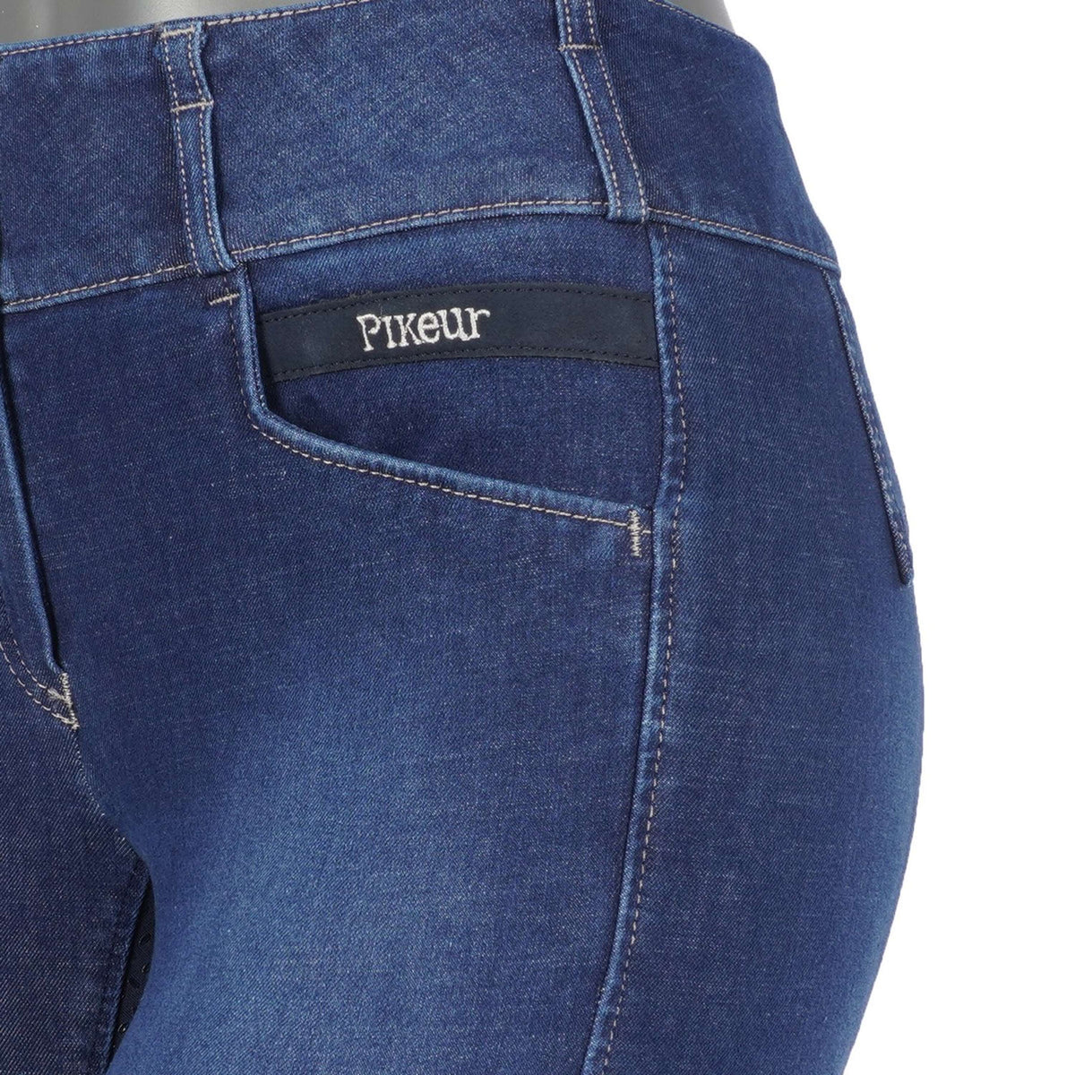 Pikeur Breeches Candela Full Grip Denim Blue Jeans