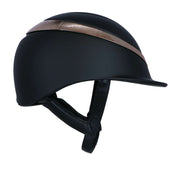 Charles Owen Cap Halo Black/Rosegold