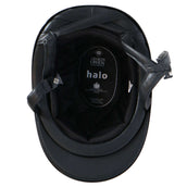 Charles Owen Cap Halo Luxe Black/Platinum Gloss