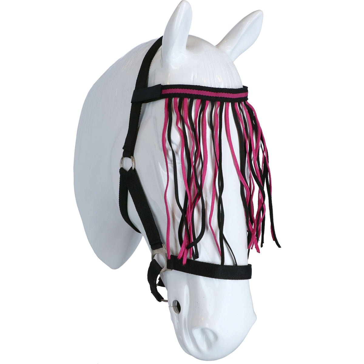 Norton Fly Browband Black/Raspberry