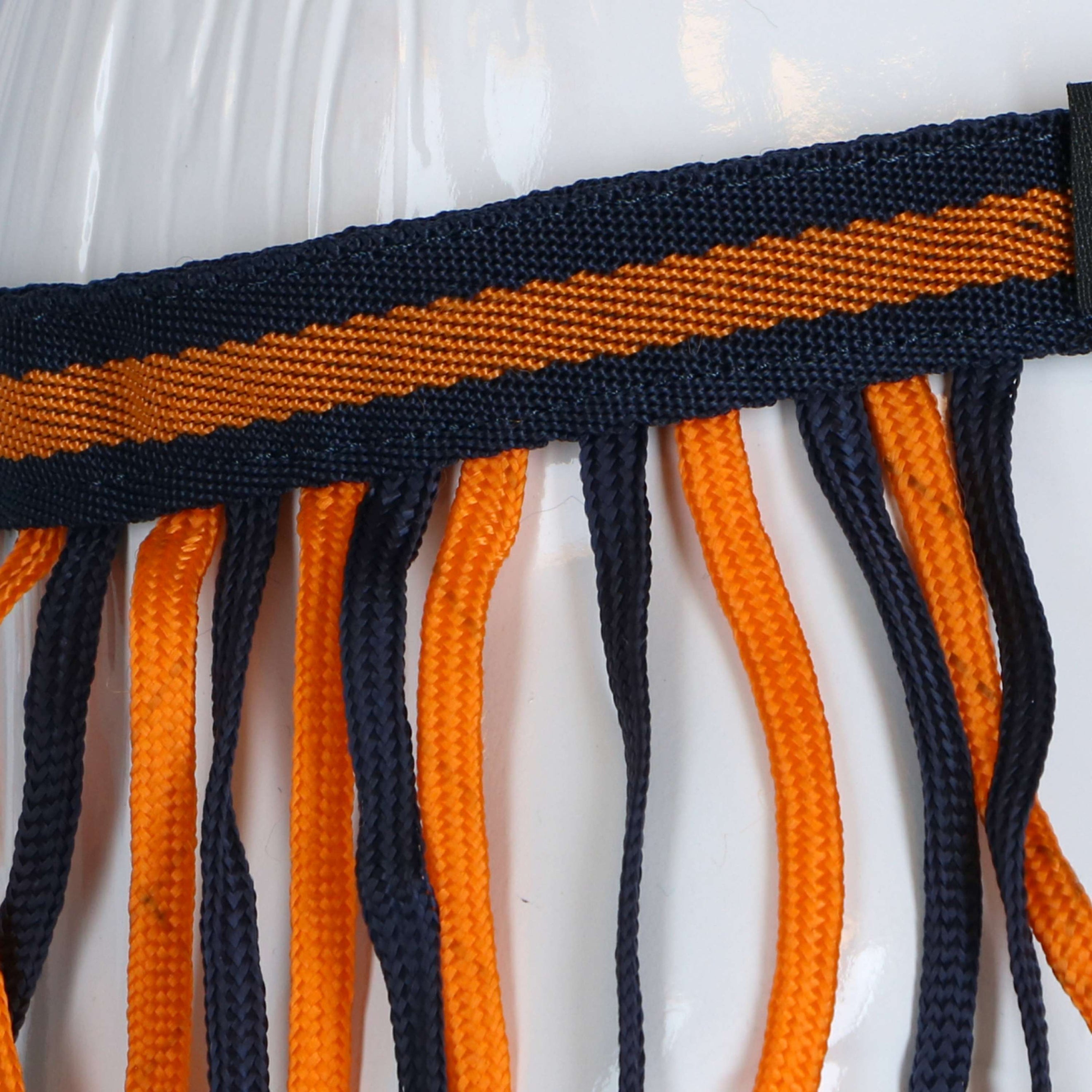 Norton Fly Browband Navy/Oranje