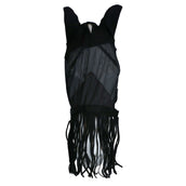 Riding World Fly Mask with Frills Black