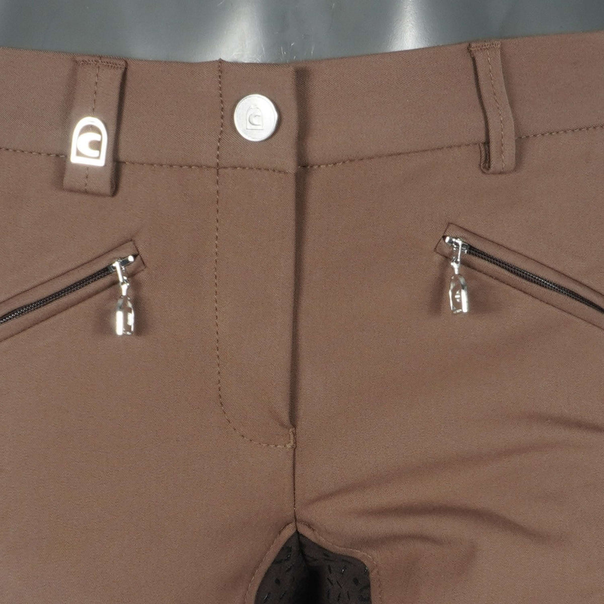 Cavallo Breeches CavalCaja Grip Porcini/Espresso