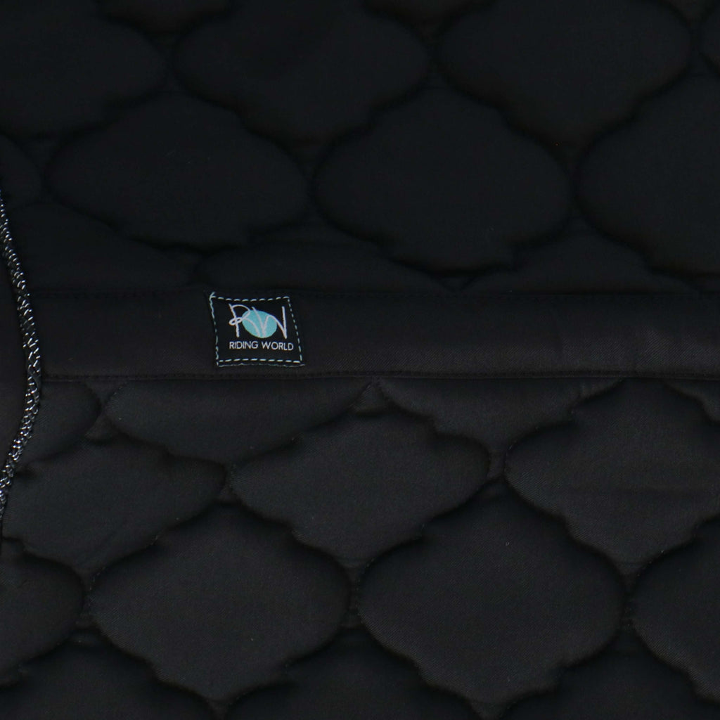 Riding World Saddlepad Rope Black