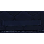 Riding World Saddlepad Rope Dressage Navy