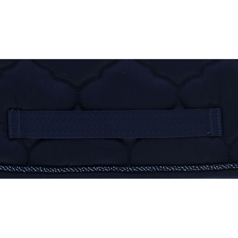 Riding World Saddlepad Rope Dressage Navy