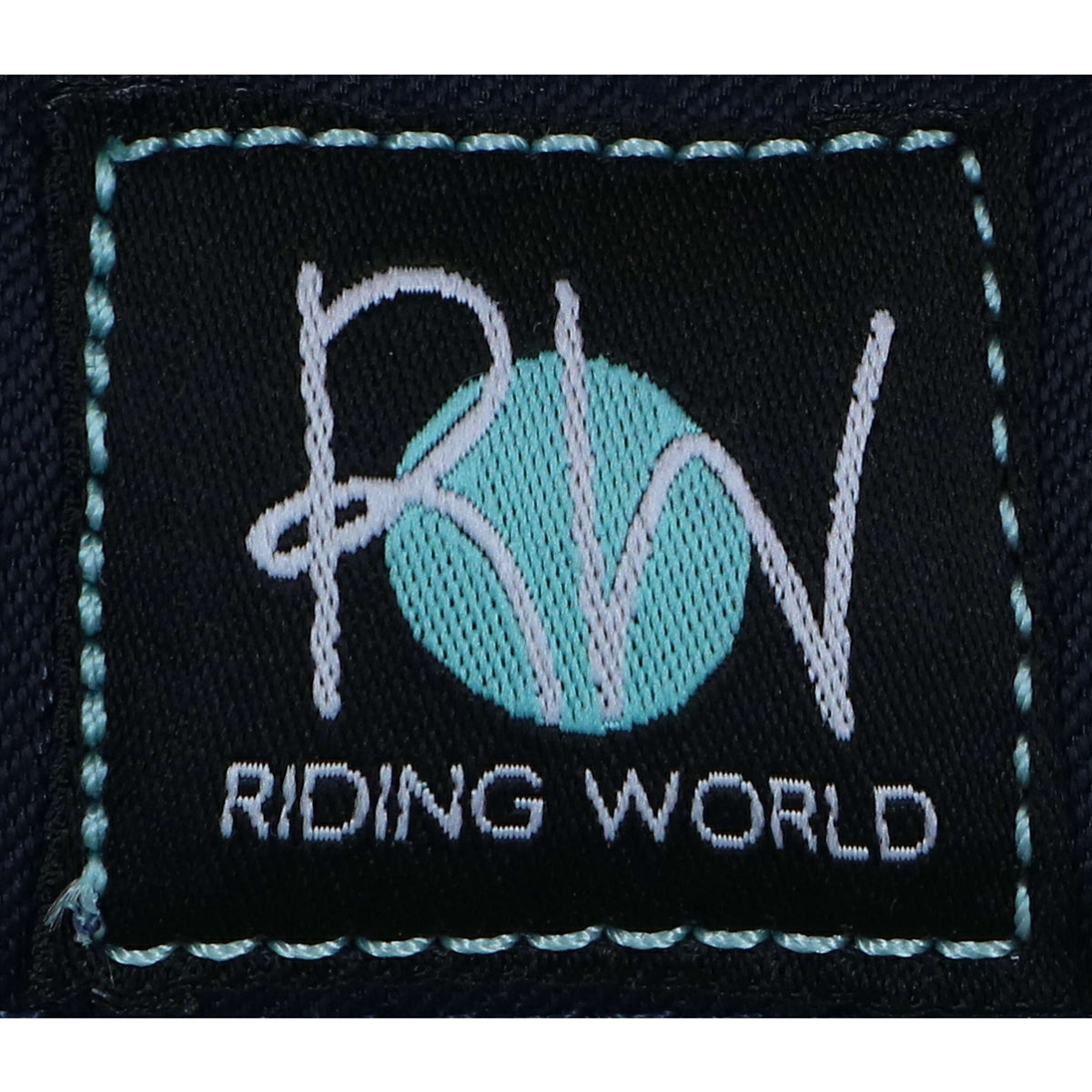 Riding World Saddlepad Rope Dressage Navy