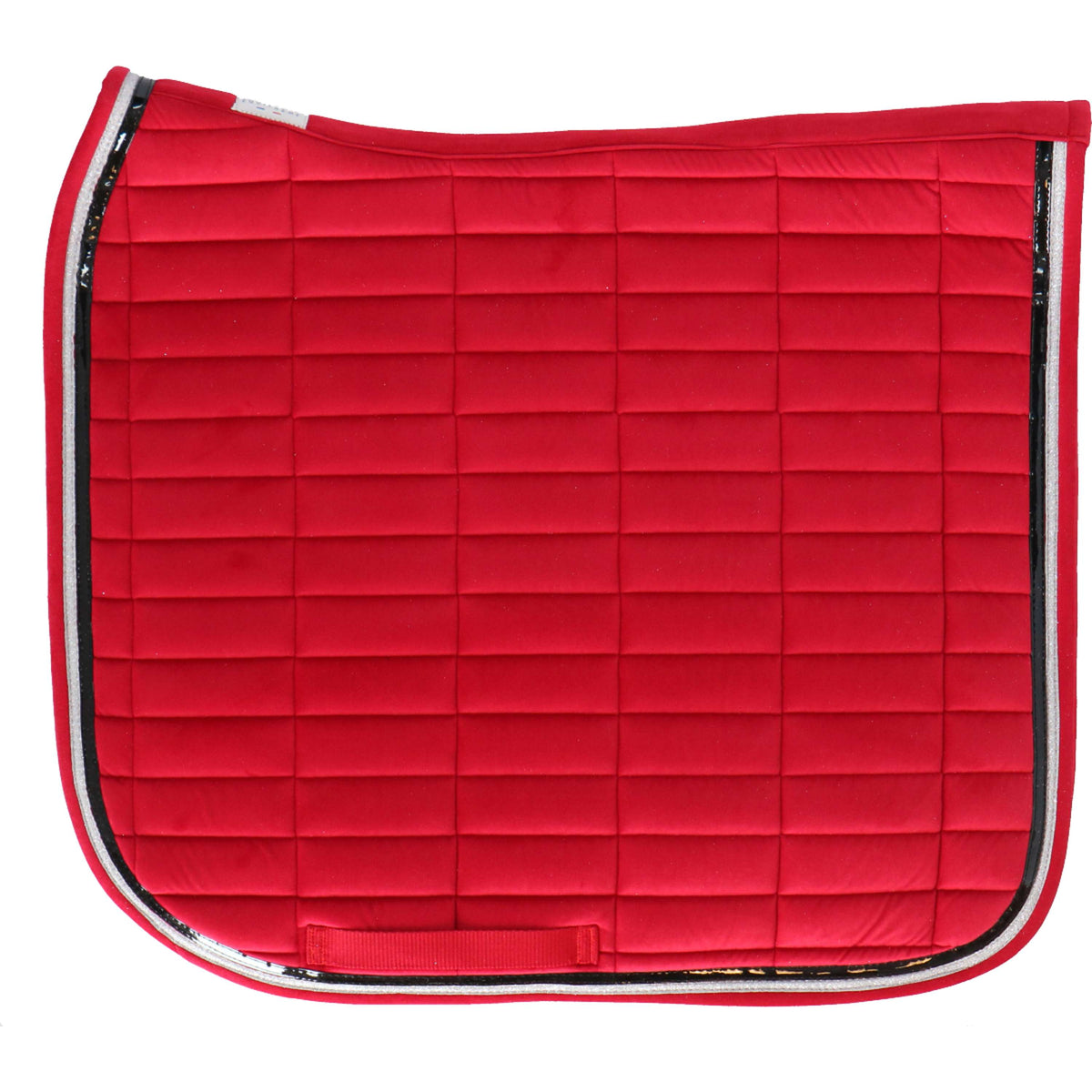 EQUITHÈME Saddlepad Mosaïque Dressage Raspberry